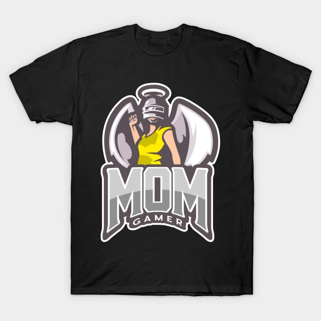 Mom Gamer Funny Gaming T-Shirt by QuirkyWay